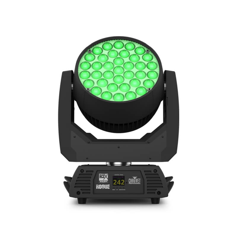 Front view of the Chauvet Rogue R3X Wash
