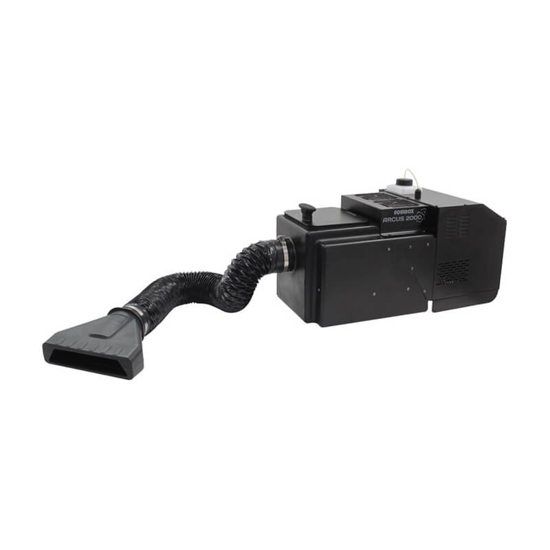 Equinox Arcus 2000 Low Fogger with flexible hose and wide nozzle attachment