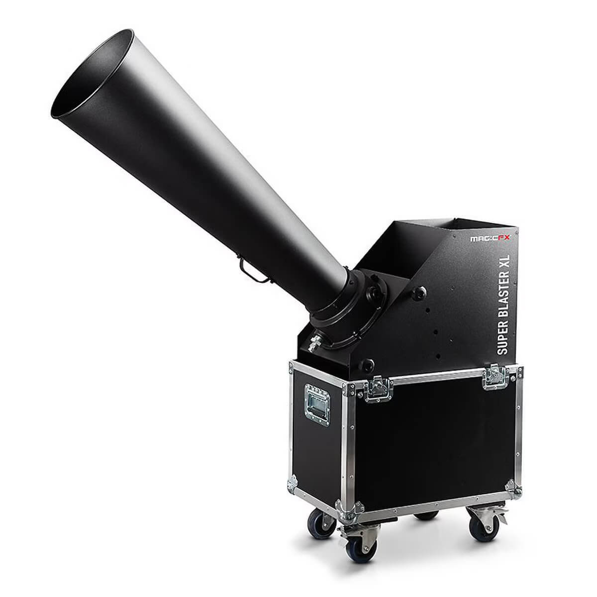 MagicFX Super Blaster XL confetti blaster - side angle left view