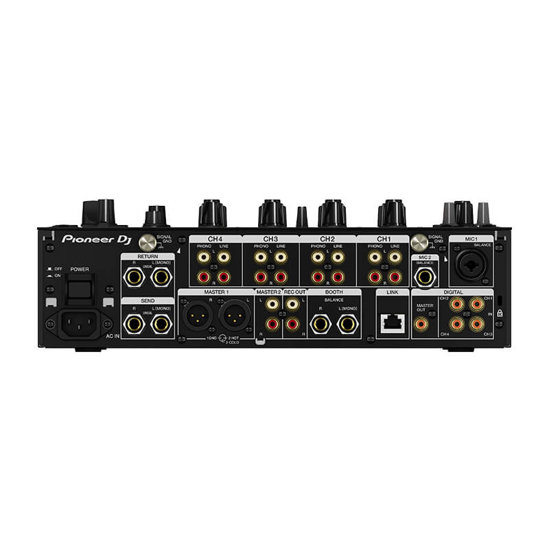 Pioneer DJM-900NXS2 Professional DJ Mixer Connection Panel