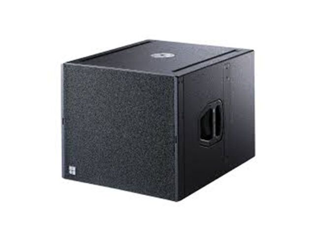 Angled view of the d&b Q Subwoofer