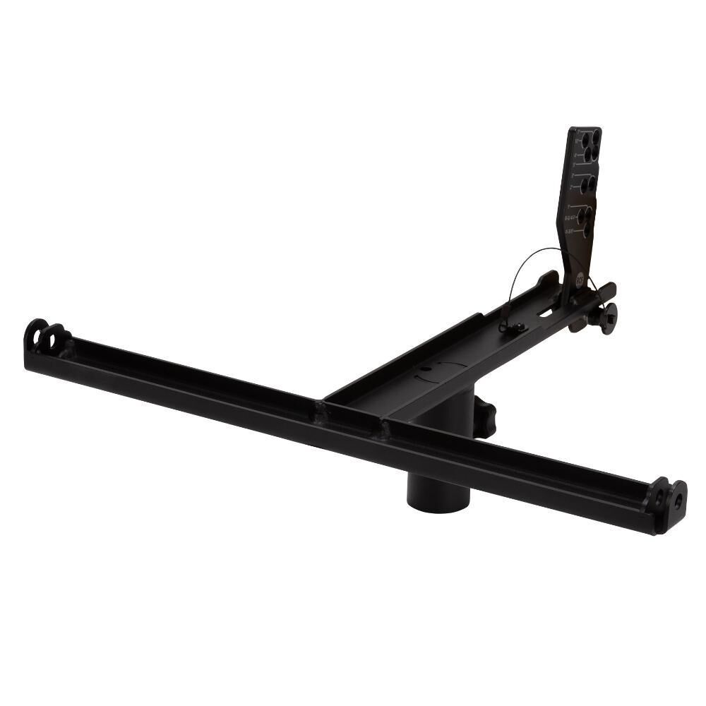 Angled view of the RCF PM-KIT 3X HDL 6 Pole Mount